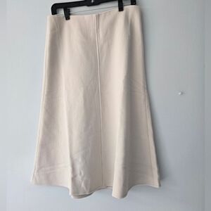NWOT J Crew A-line Circle Skirt in Double -Cloth Wool Blend, s6